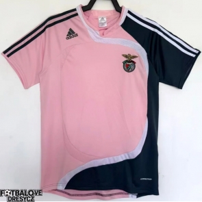 Benfica 2007-2008 Retro Venkovní Dres Krátký Rukáv Benfica 2007-2008 Retro Venkovní Dres Krátký Rukáv